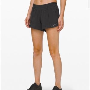 SOLD NWT Lululemon Hotty Hot Short II 4” long